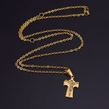 Jesus Crucifix Cross Necklace