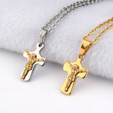 Jesus Crucifix Cross Necklace