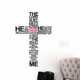 GOD  Art Wall Stickers