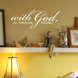 With God All Things Are Possible