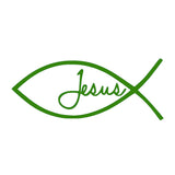 Jesus Fish God Religious