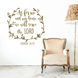 Scripture Poetry Wall Decal