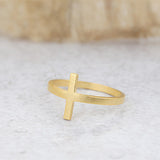 Sideways Cross Ring