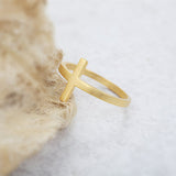 Sideways Cross Ring