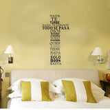 Spanish Quote Wall Sticker