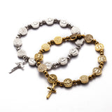 Religious Beaded Bracelet