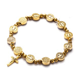 Religious Beaded Bracelet