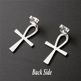 Cross Charm Earring