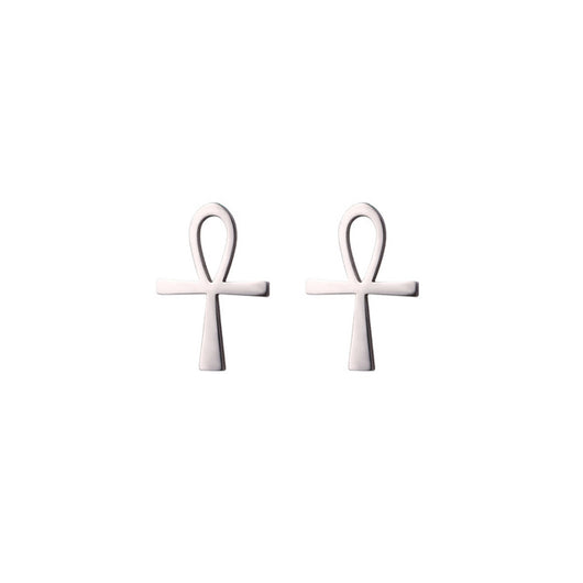 Cross Charm Earring