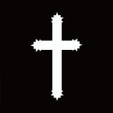 Jesus Cross Car Sticker
