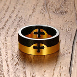 Black Gold Color Titanium Steel