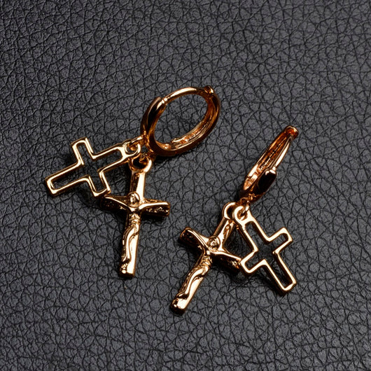 Special Design With Crucifixion Earrings