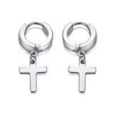 Stainless Steel Men's Stud Earrings