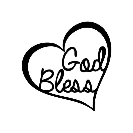 God Bless Pray Heart Religious