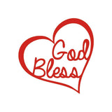 God Bless Pray Heart Religious