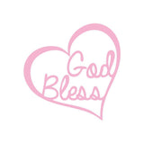God Bless Pray Heart Religious