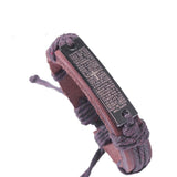 Fashion Cross Leather Bracelet