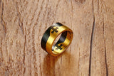 Black Gold Color Titanium Steel