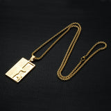 Spanish Bible Jesus Cross Pendant