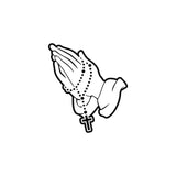 Rosary Beads Sticker