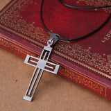 Leather Chain charm Necklace