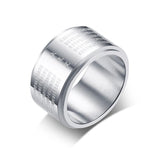 Stainless Steel Religious Band Jewelry