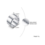 Stainless Steel Religious Band Jewelry