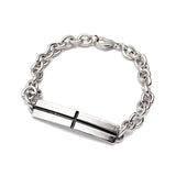 Simple Metal Jesus Bracelet