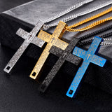 Pray Charm Blue Necklaces