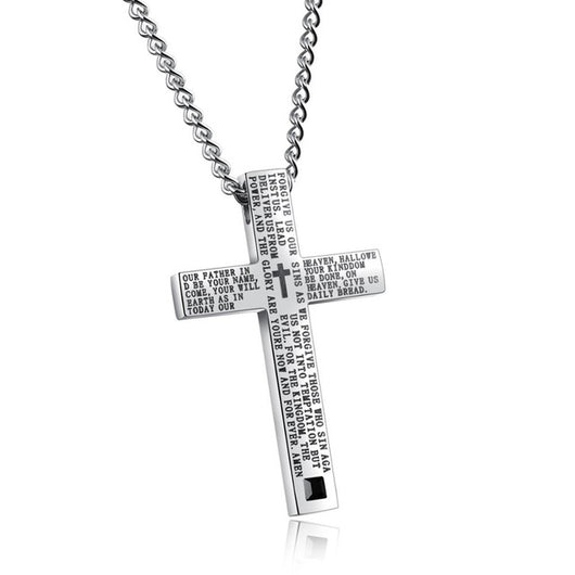 Pray Charm Blue Necklaces