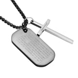 Sculpture Cross Necklace