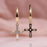 New Cross Religion Earrings