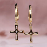 New Cross Religion Earrings