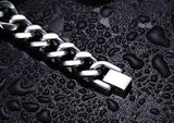 Engrave Bible Cross Men Bracelet