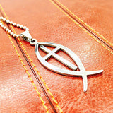 Silver Jesus Christ Cross